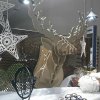 Vitrine de noël en carton