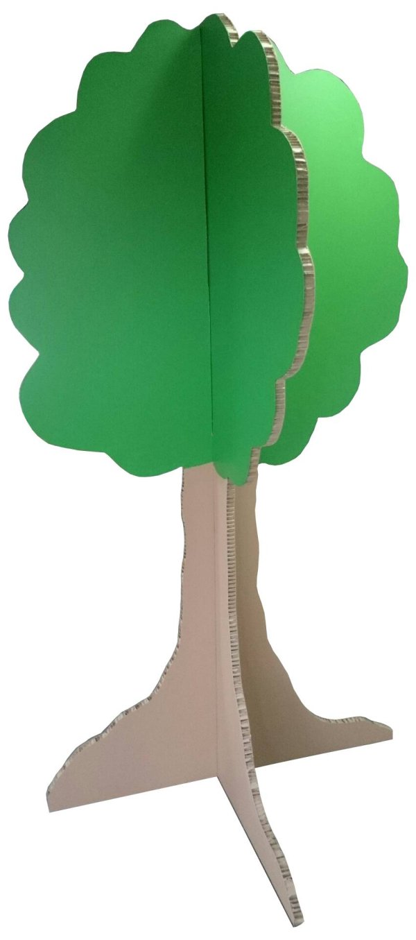 Arbre à feuille - déco en carton - My Nature Box