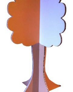 Arbre personnalisé en carton
