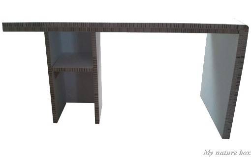 Bureau En Carton Recycle My Nature Box Table Bureaux En Carton