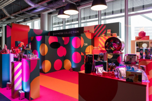 stand technique sur-mesure en un temps record pour une grande marque de cosmétique