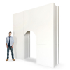 Arc de triomphe décor en carton