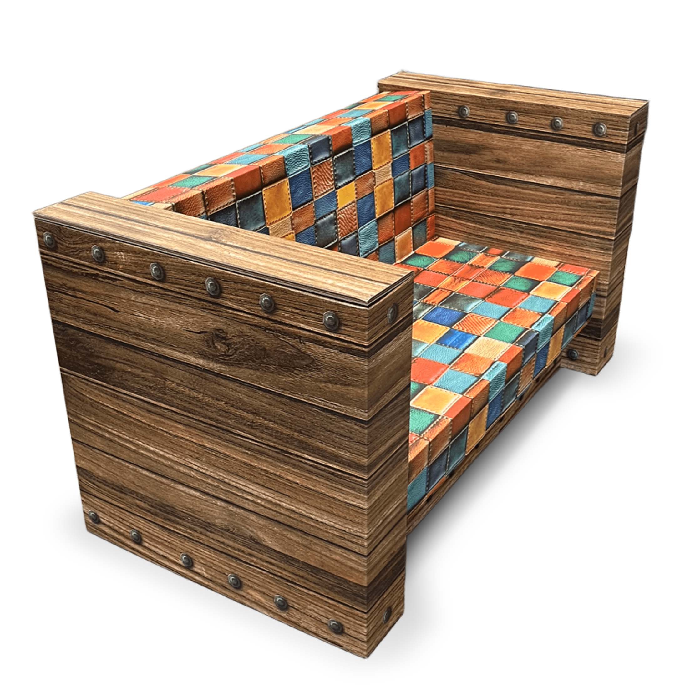 canapé en carton personnalisé