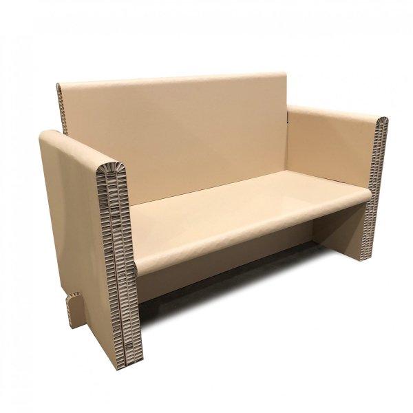 Canapé en carton