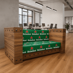 Canapé en carton personnalisable  M1