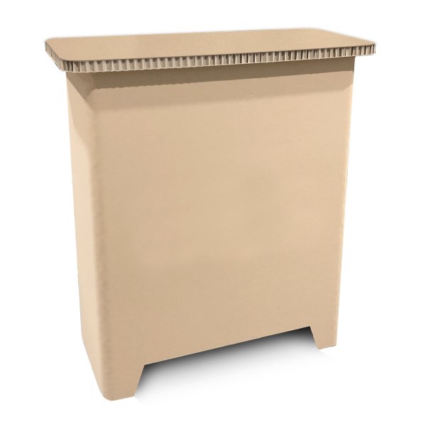 Le comptoir écologique et pas cher en carton recyclé comptoir en carton