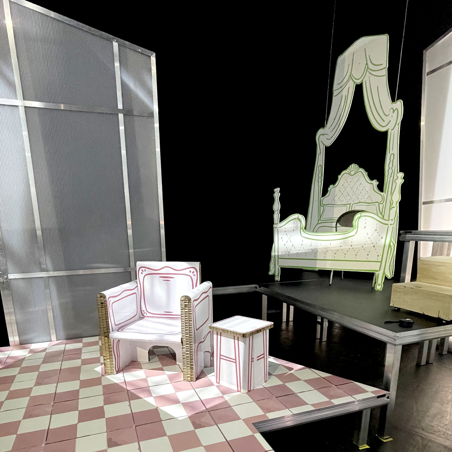 Déco opéra carton écolo Déco opéra carton écolo