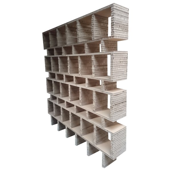 Bibliothèque en carton