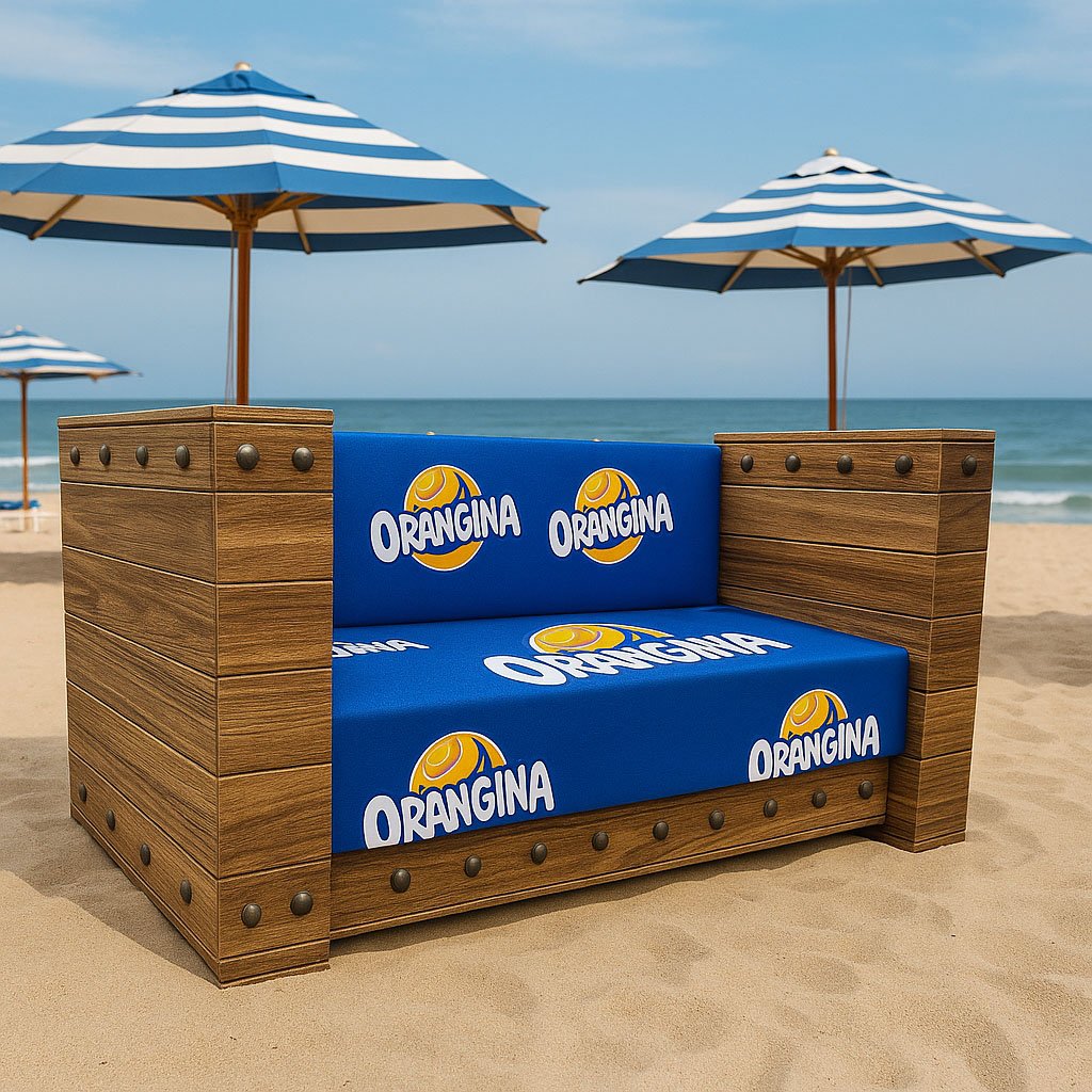 canapé publicitaire