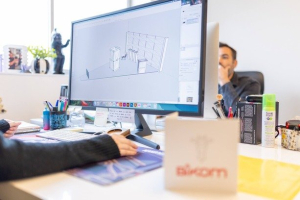 plan 3D aménagement stand