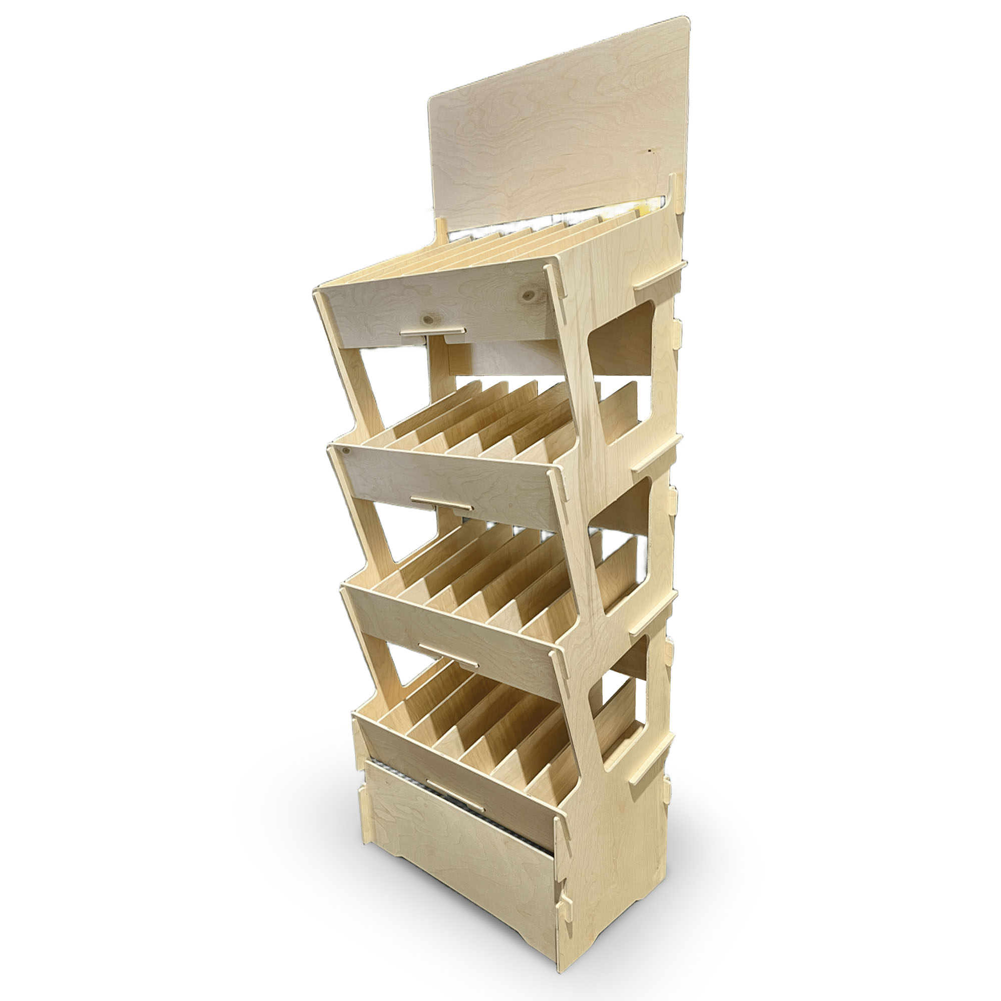 PLV en bois sur mesure