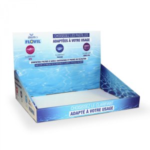 présentoir PLV en carton