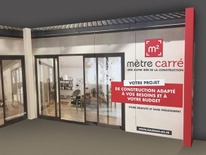 stand en carton modulaire