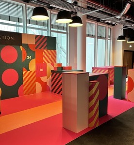 stand sur-mesure carton ondulée