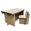 Table en arton recyclé